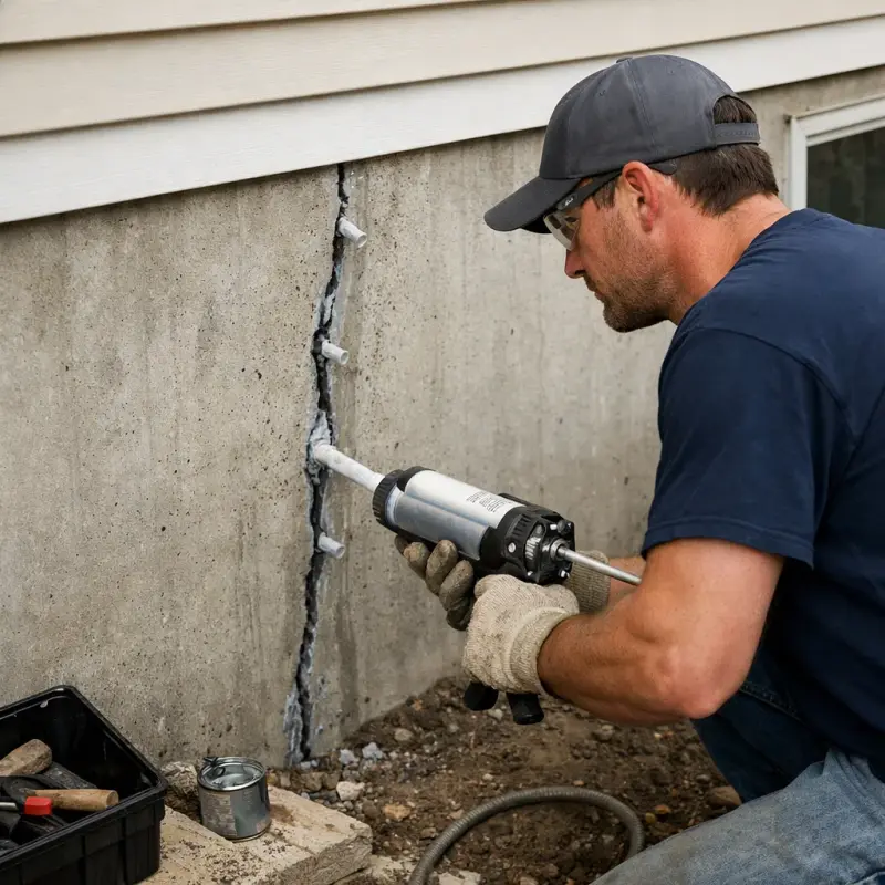 Foundation Crack Repair Somerville