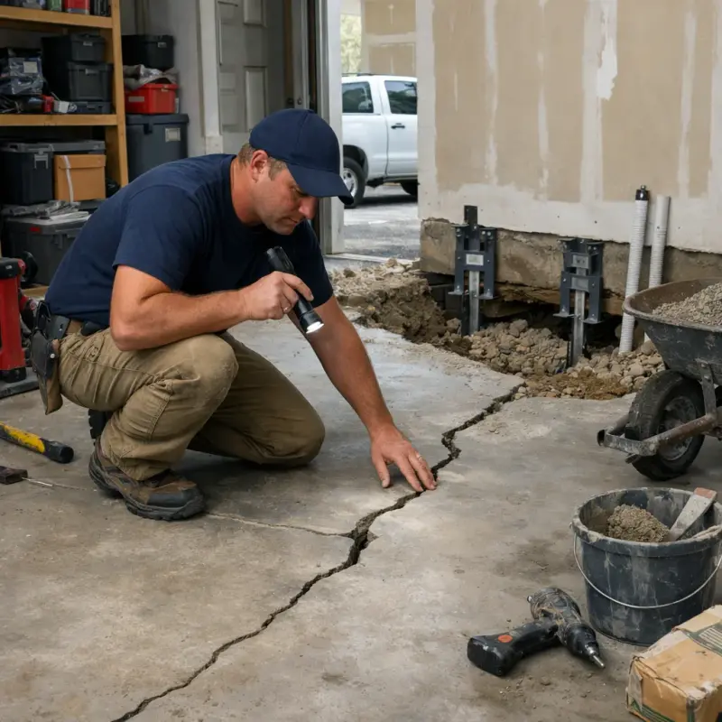 Slab Foundation Repair Somerville